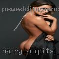Hairy armpits woman Paso